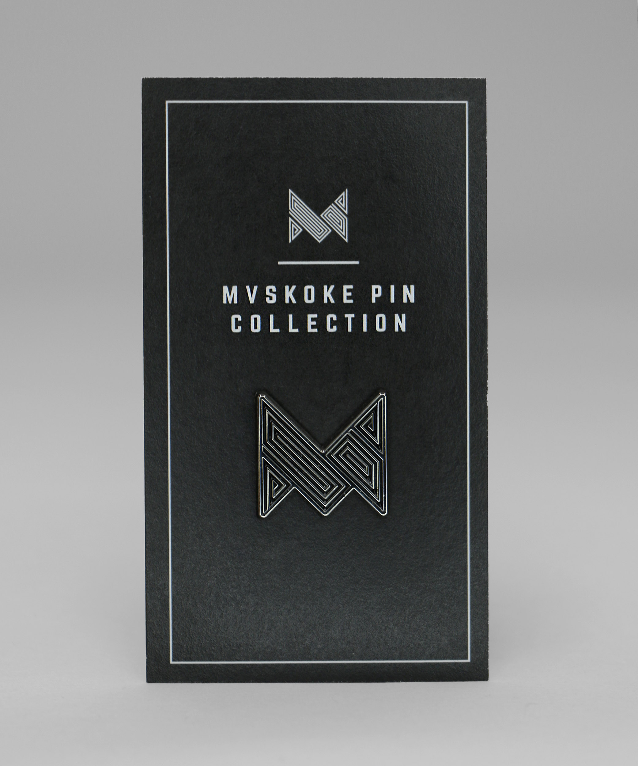 Mvskoke “M” Lapel Pin – Mvskoke Market